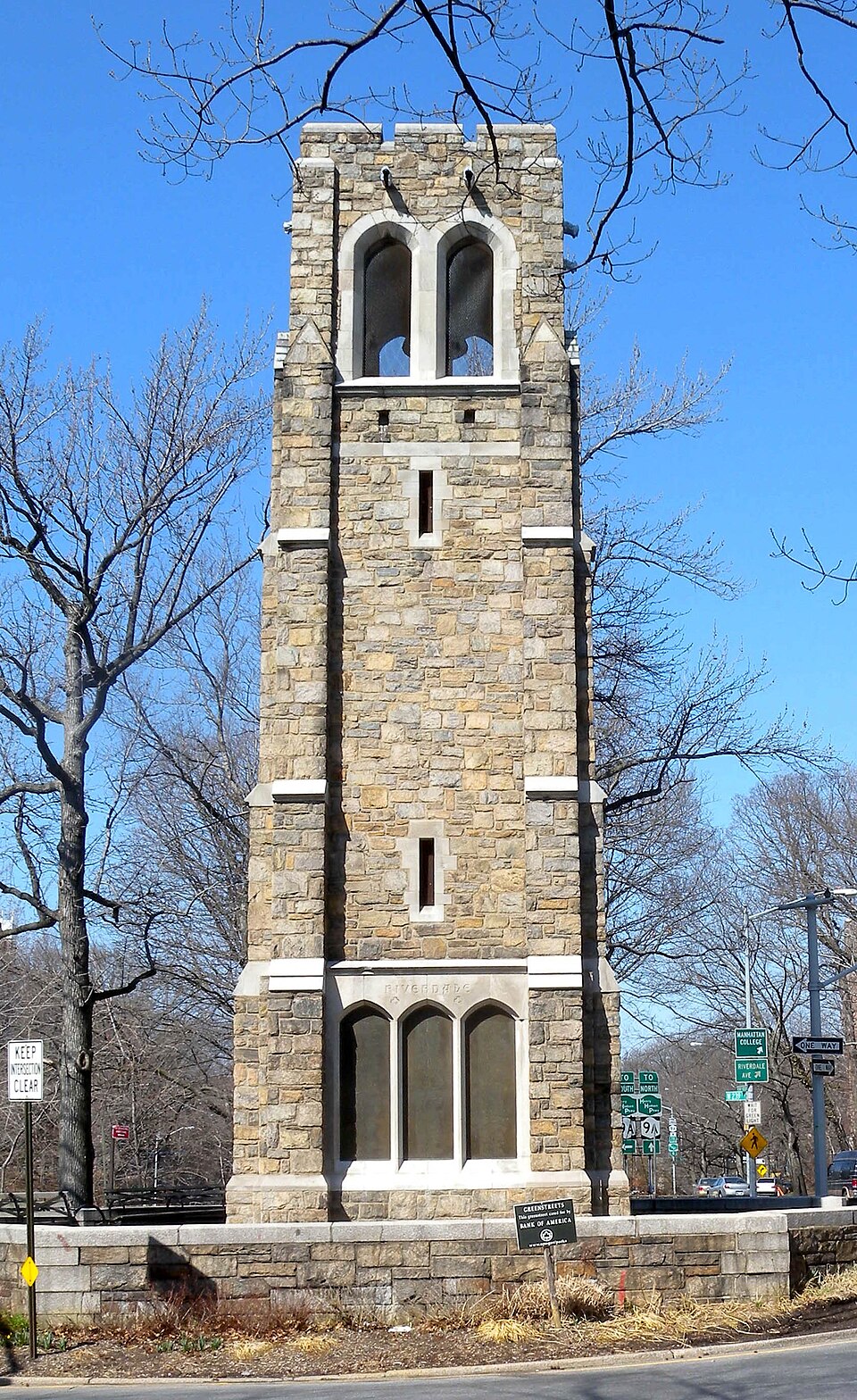 Photograph of Riverdale Monument