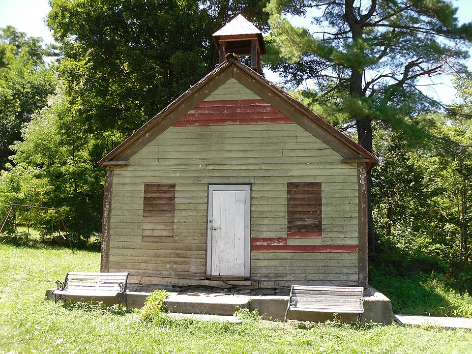 Photograph of Potter Hollow District No. 19 School