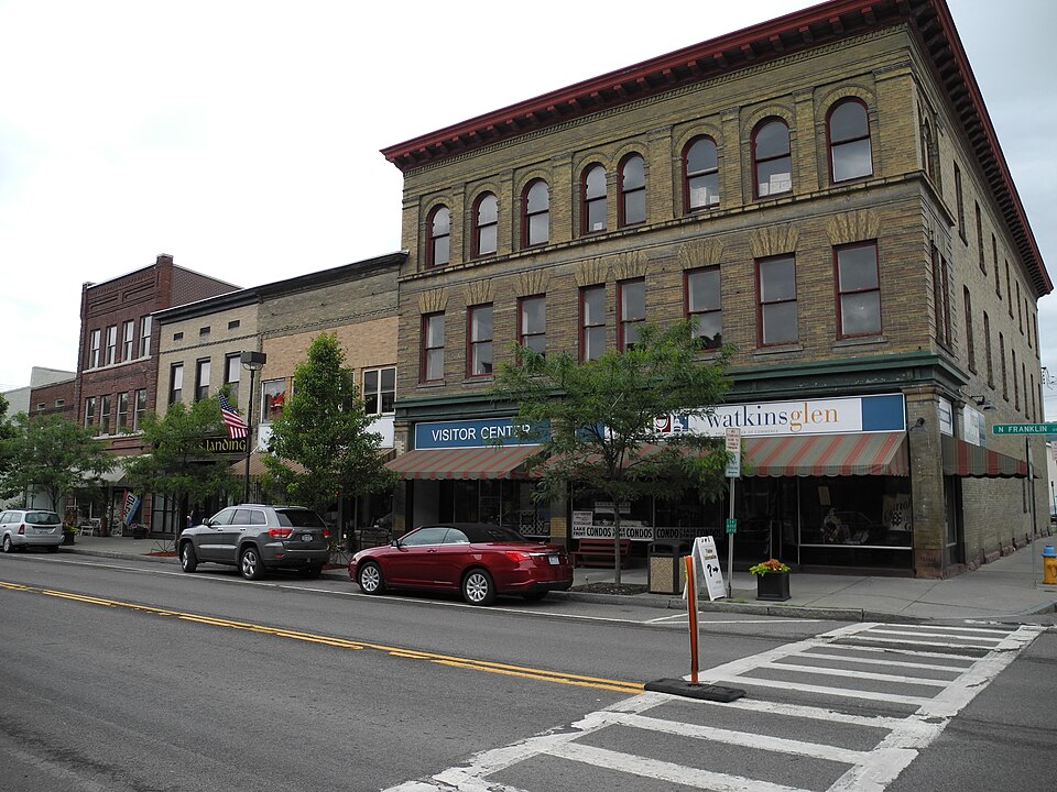 Photograph of Watkins Glen Commercial Historic District