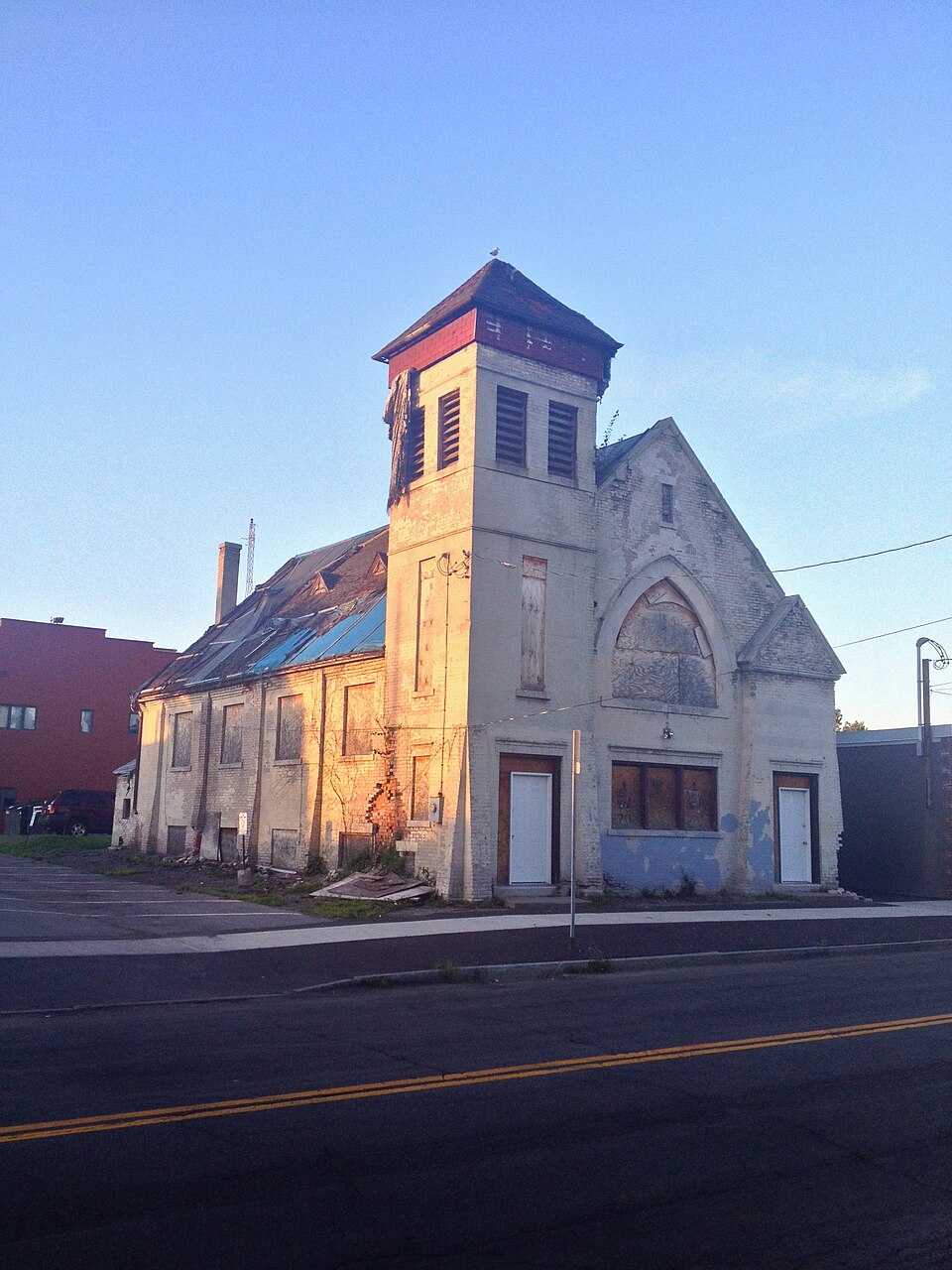 Photograph of People's African Methodist Episcopal Zion Church
