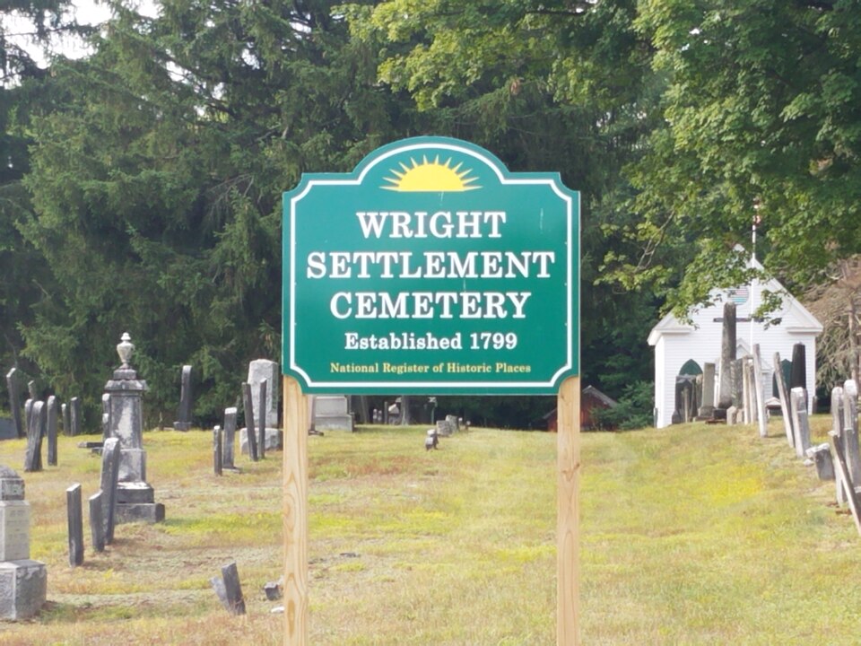 Photograph of Wright Settlement Cemetery