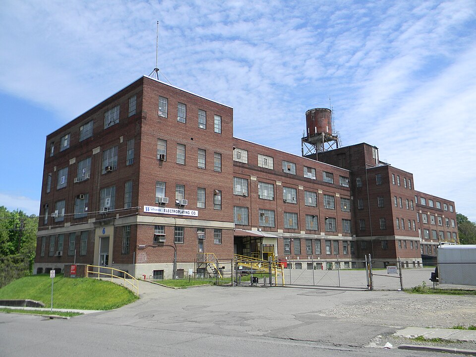 Photograph of General Cigar Company-Ansco Camera Factory Building