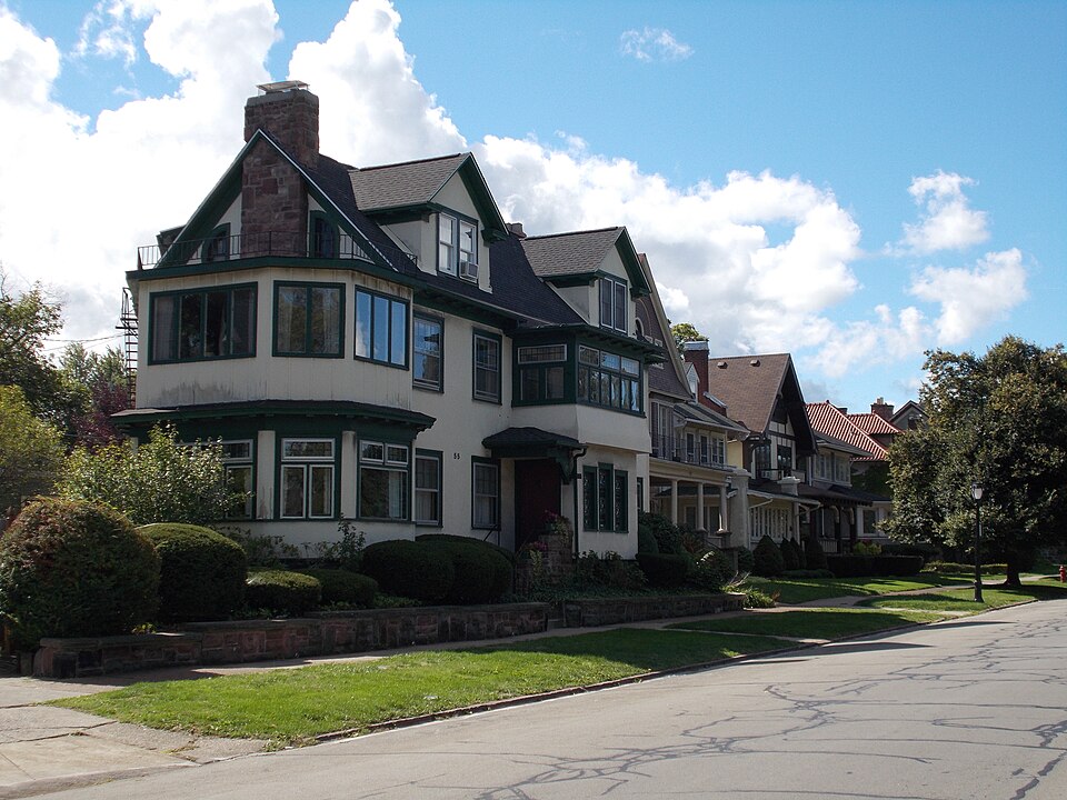 Photograph of Elmwood Historic District-West