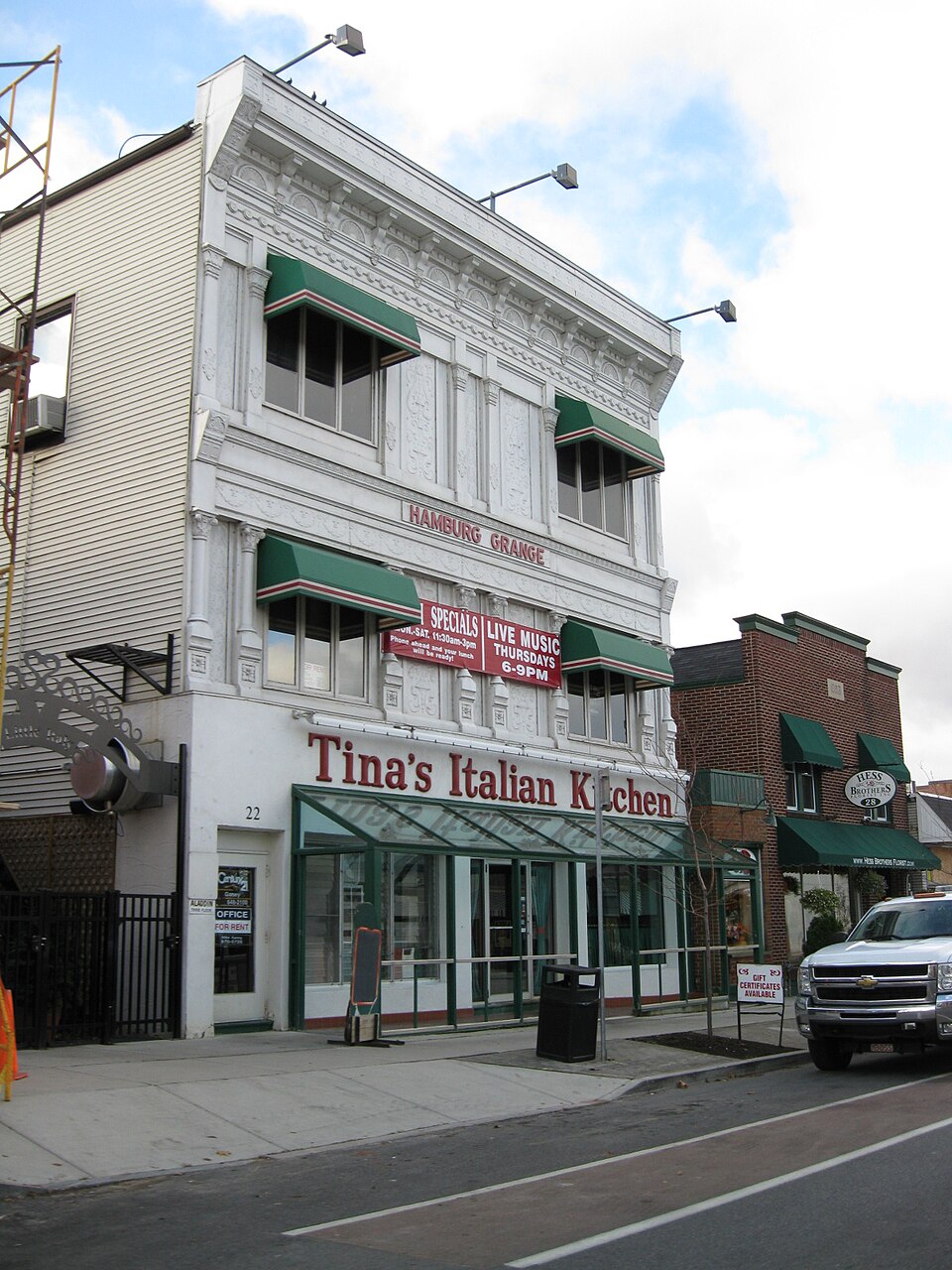 Photograph of Hamburg Downtown Historic District