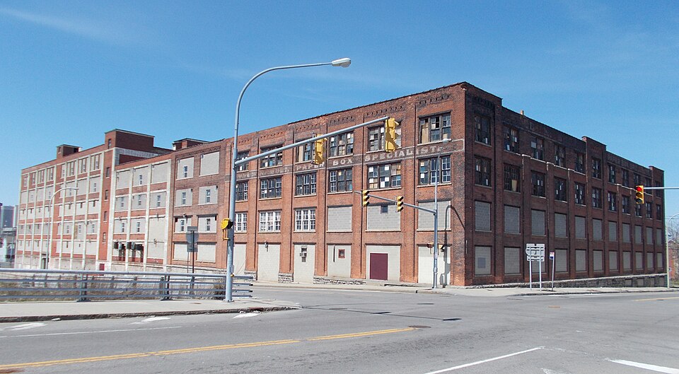 Photograph of F.N. Burt Company Factory