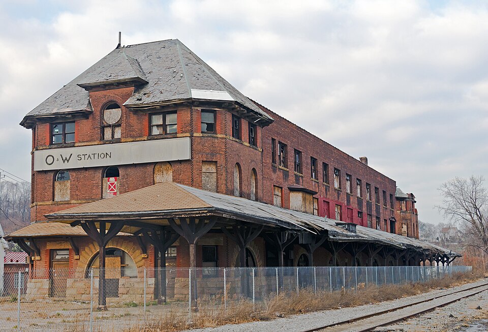 Photograph of New York, Ontario & Western Railway Company Middletown Station