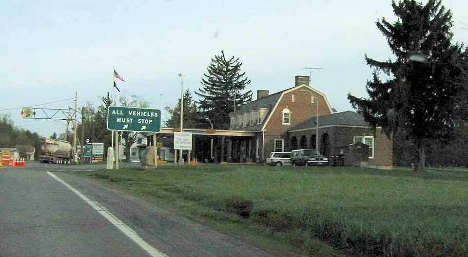 Photograph of Trout River Border Inspection Station