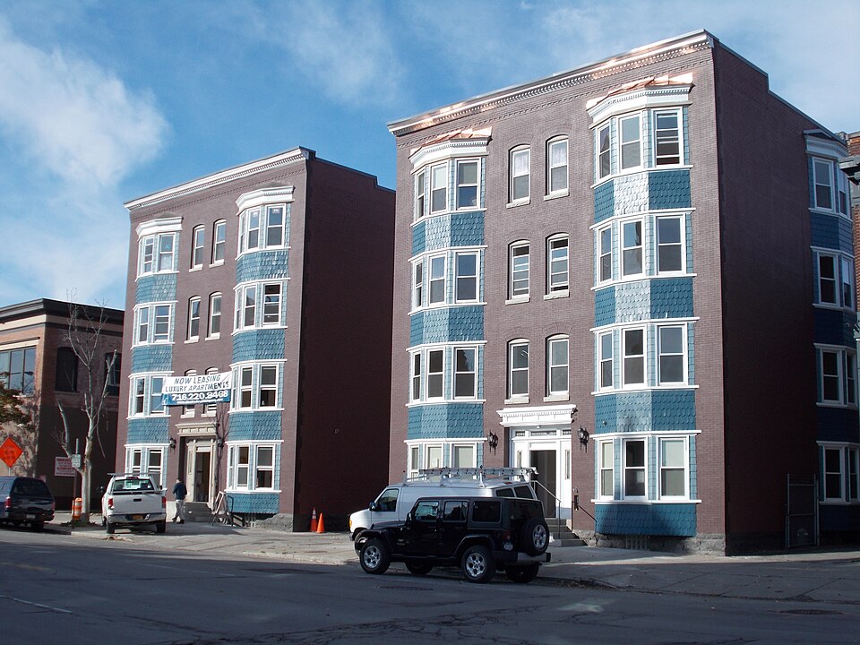 Photograph of The Wayne and The Waldorf Apartments