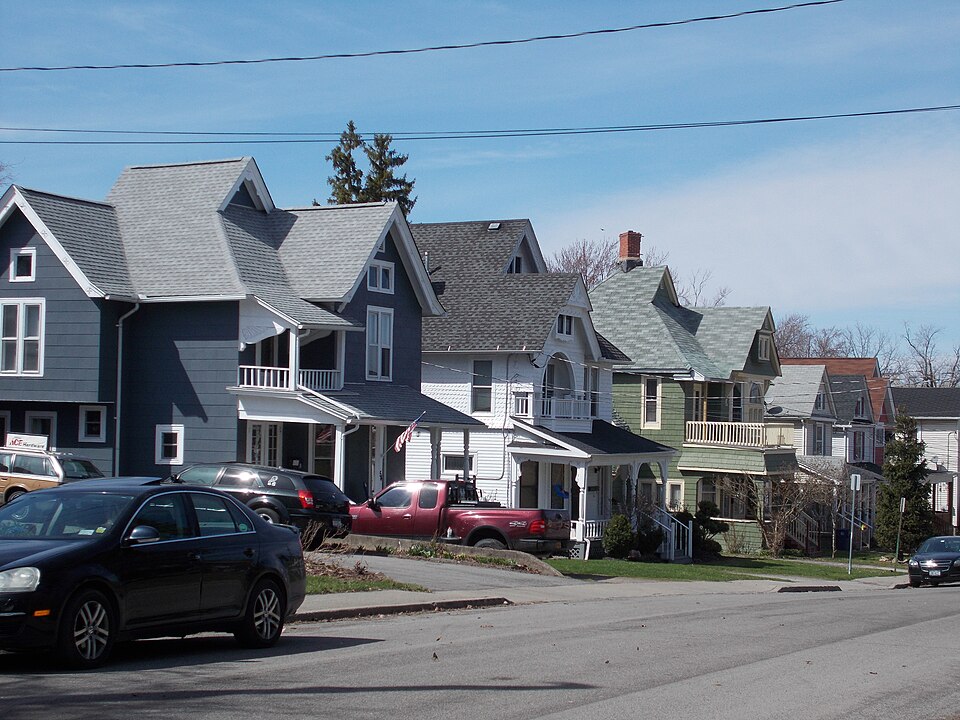 Photograph of High and Locust Streets Historic District