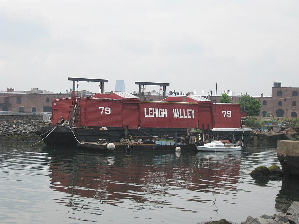 Photograph of Lehigh Valley Railroad Barge No. 79