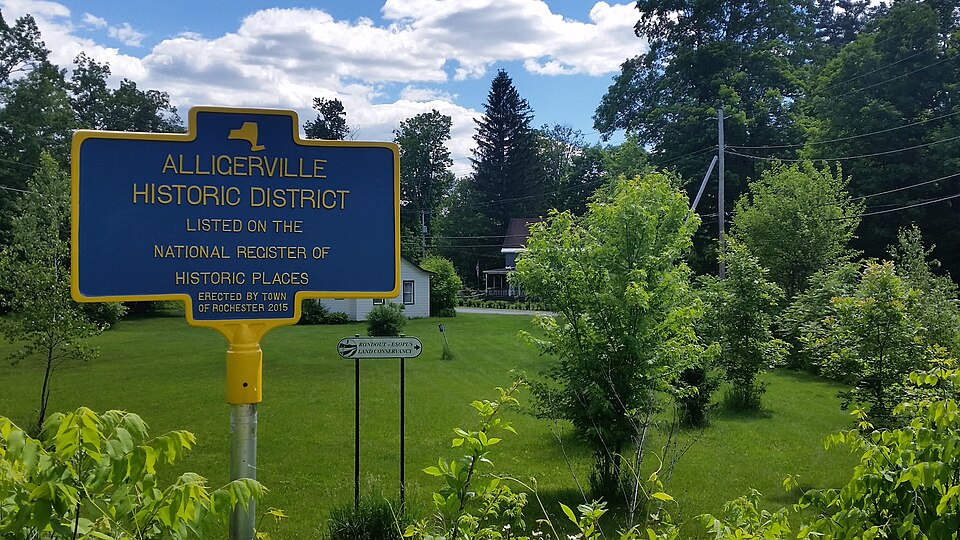 Photograph of Alligerville Historic District