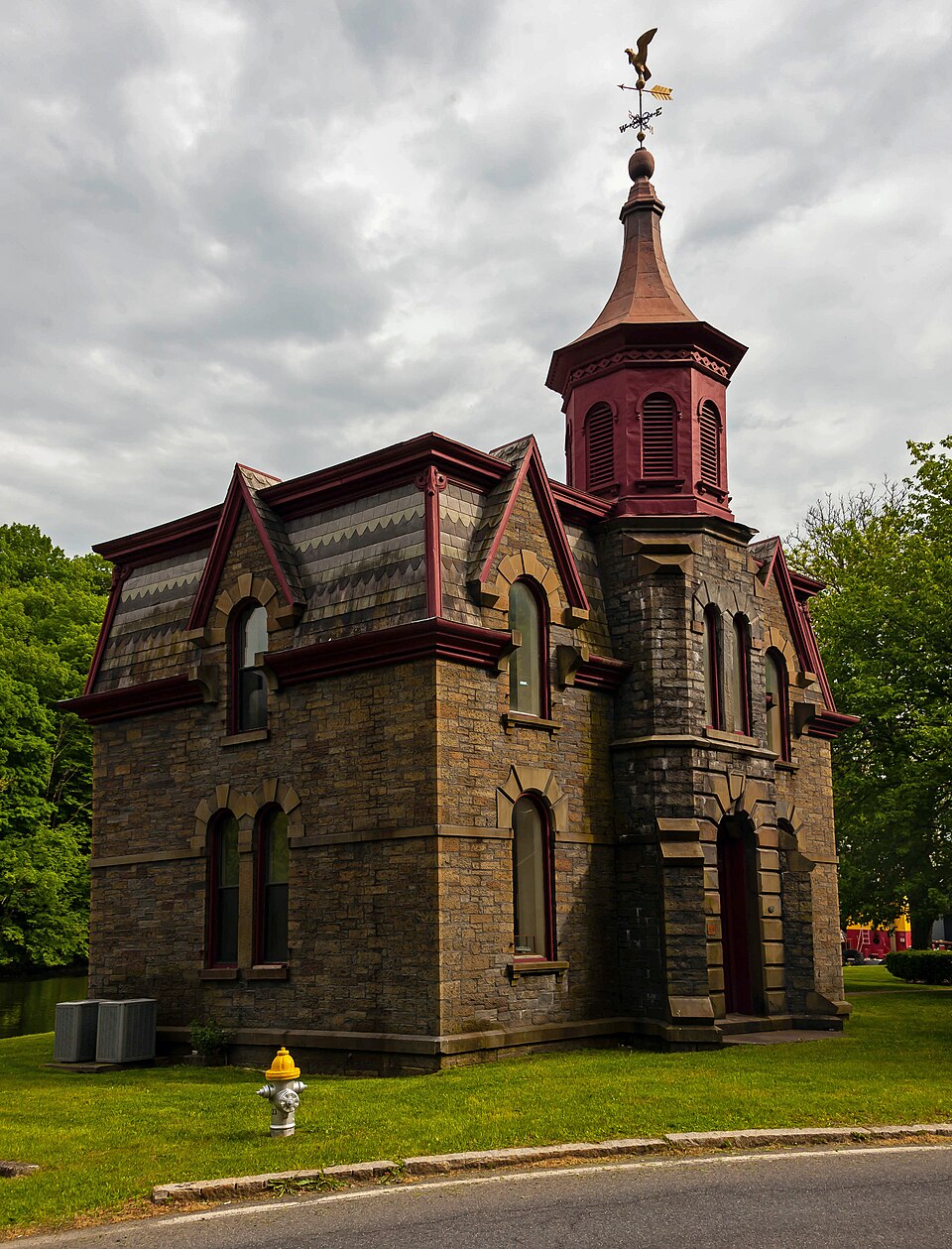 Photograph of Fitch Bluestone Company Office