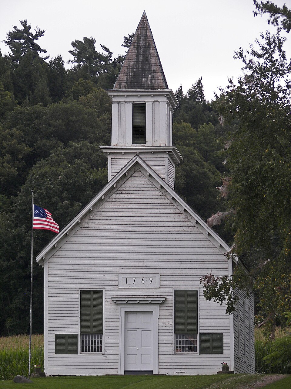 Photograph of Indian Castle Church