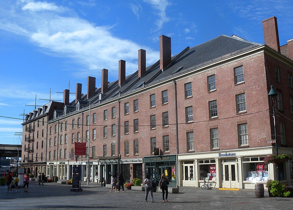 Photograph of Schermerhorn Row Block