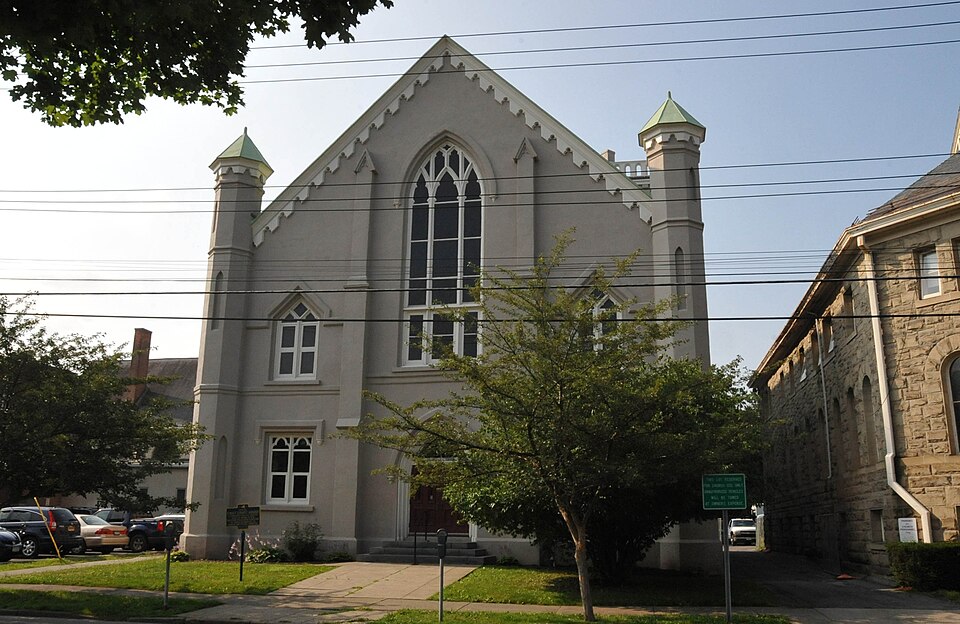 Photograph of Second Tompkins County Courthouse
