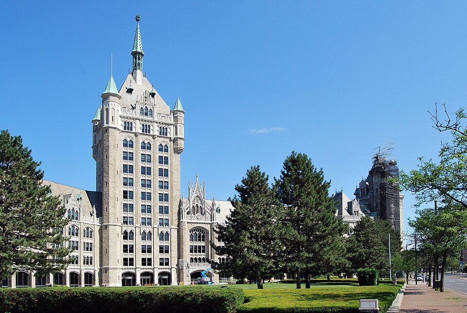 Photograph of SUNY Plaza