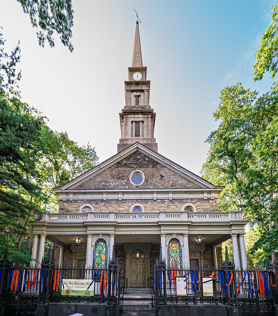 Photograph of St. Mark's Church in-the-Bowery