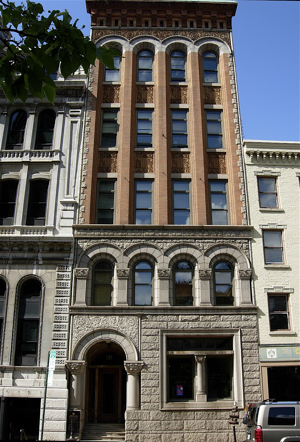 Photograph of Gere Bank Building