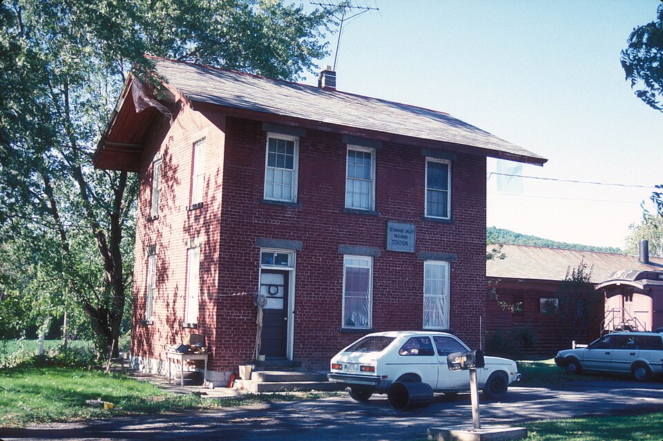 Photograph of Schoharie Valley Railroad Complex