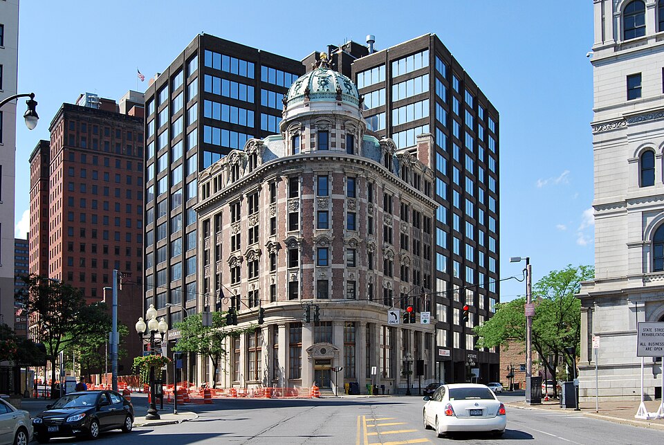 Photograph of First Trust Company Building
