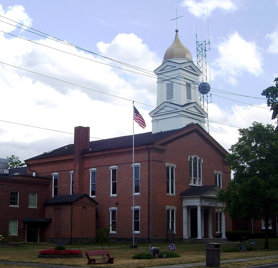 Photograph of Schuyler County Courthouse Complex