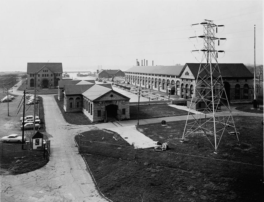 Photograph of Adams Power Plant Transformer House