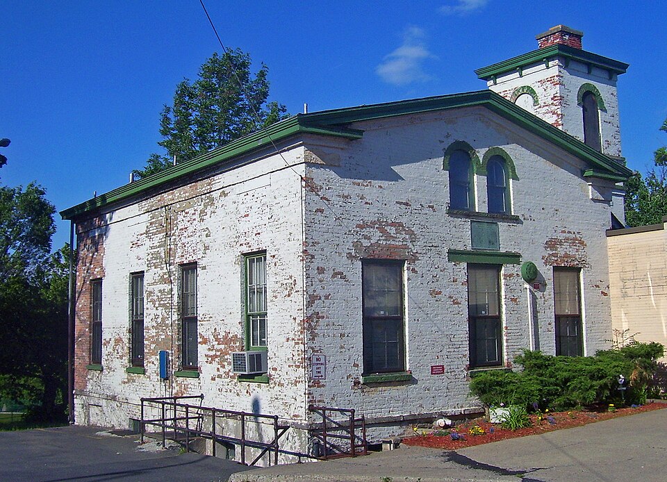 Photograph of James Hall Office