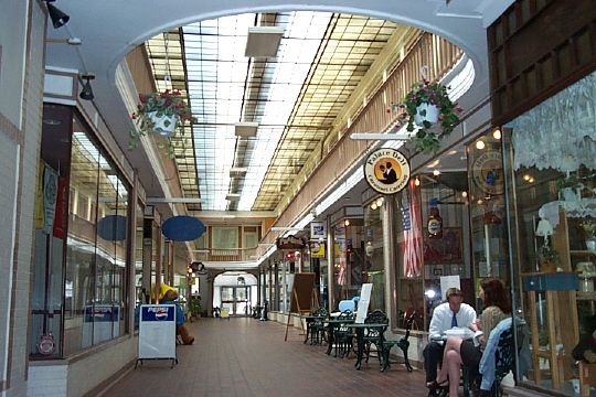 Photograph of Paddock Arcade