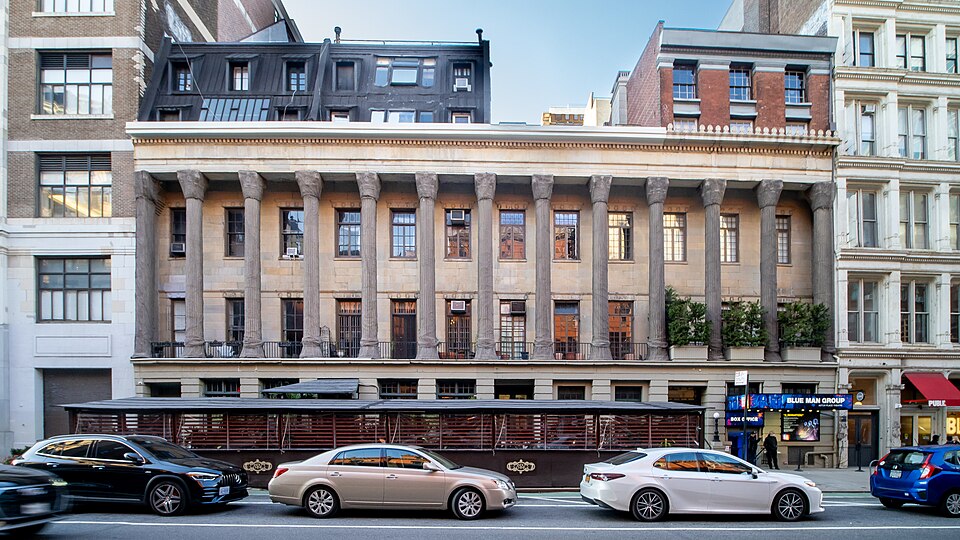 Photograph of Colonnade Row