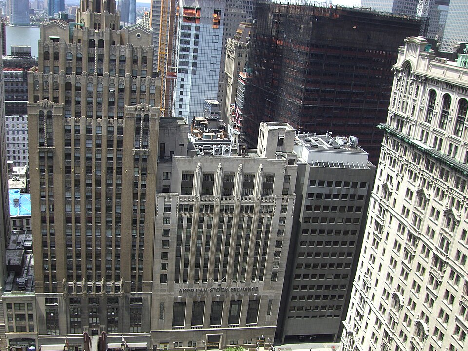 Photograph of American Stock Exchange Building