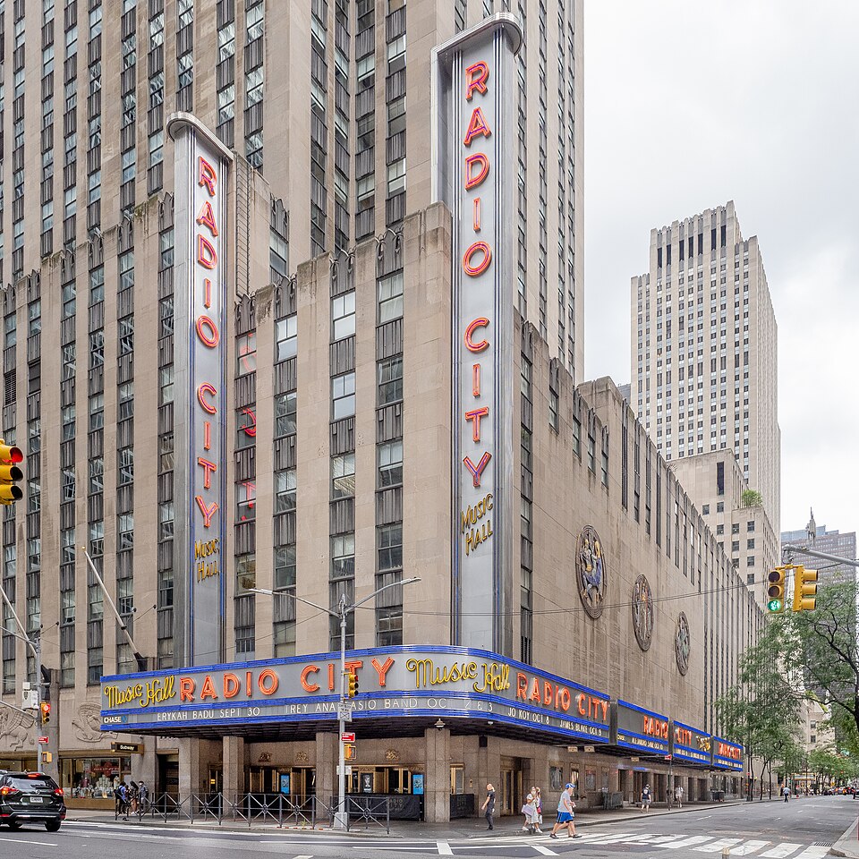 Photograph of Radio City Music Hall