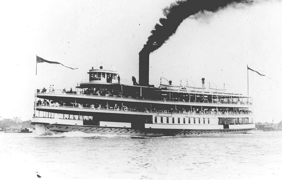 Photograph of SS Columbia