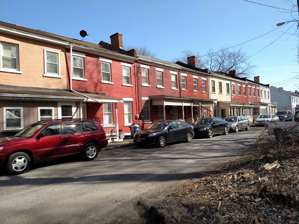 Photograph of Brick Row Historic District