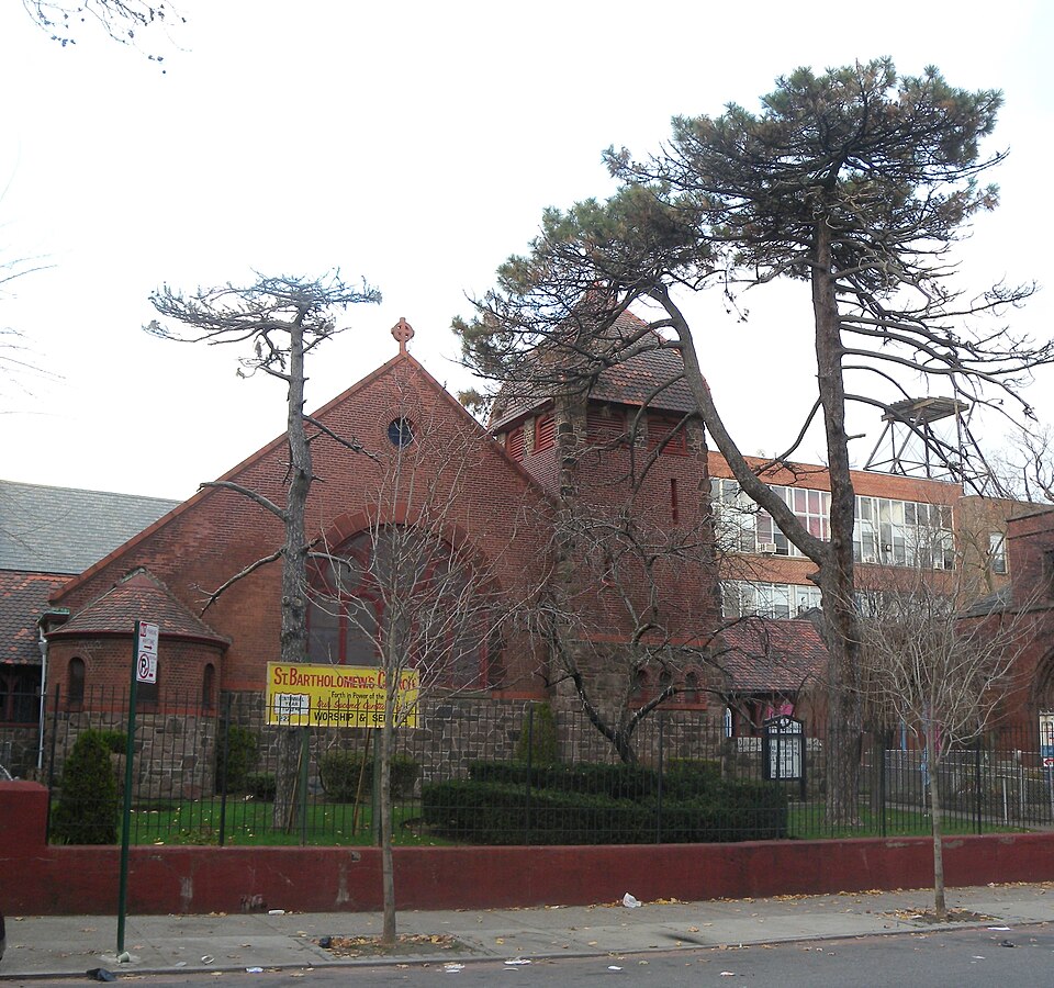 Photograph of St. Bartholomew's Protestant Episcopal Church and Rectory