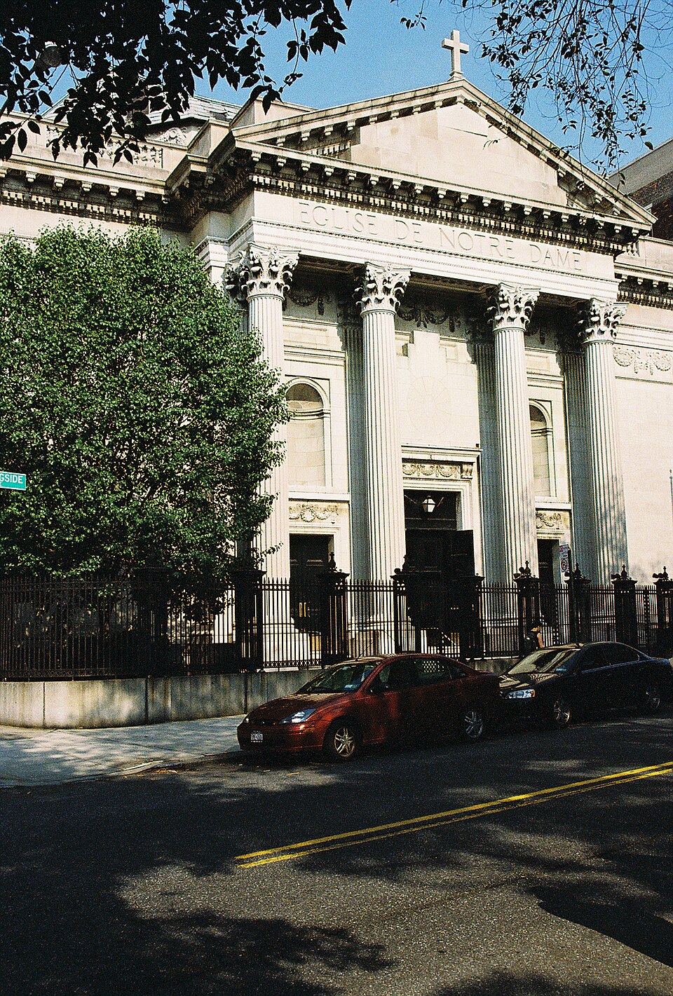 Photograph of Church of Notre Dame and Rectory
