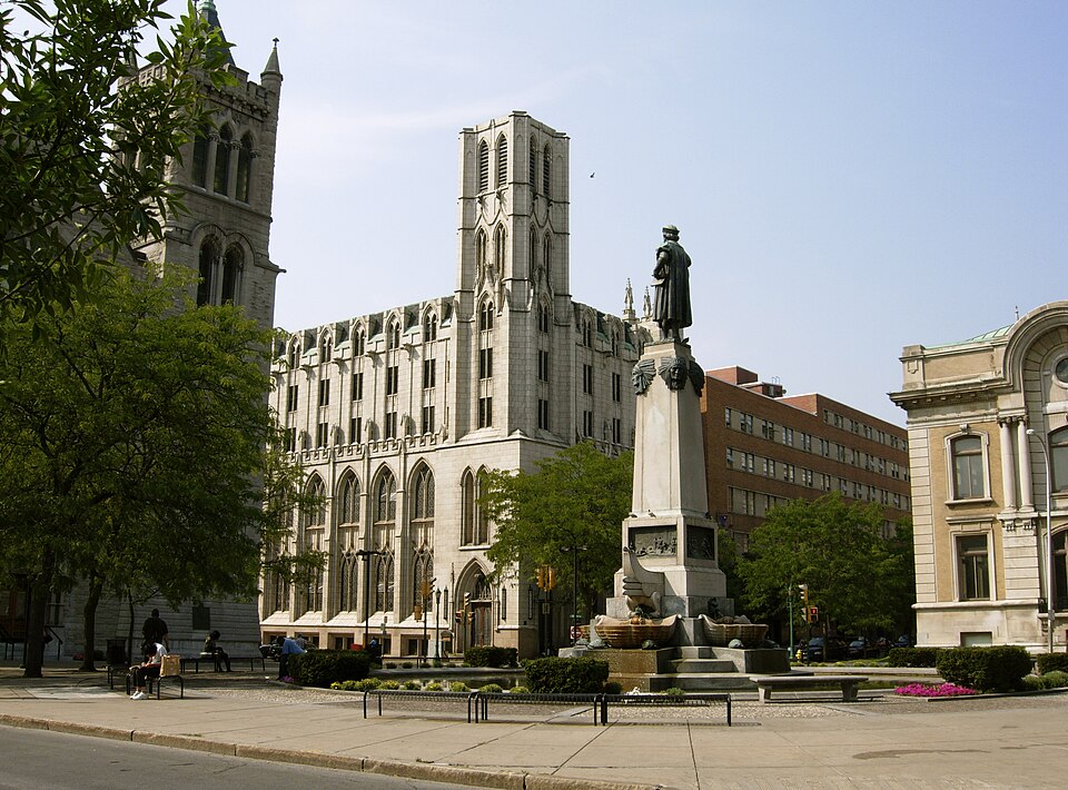 Photograph of Montgomery Street-Columbus Circle Historic District