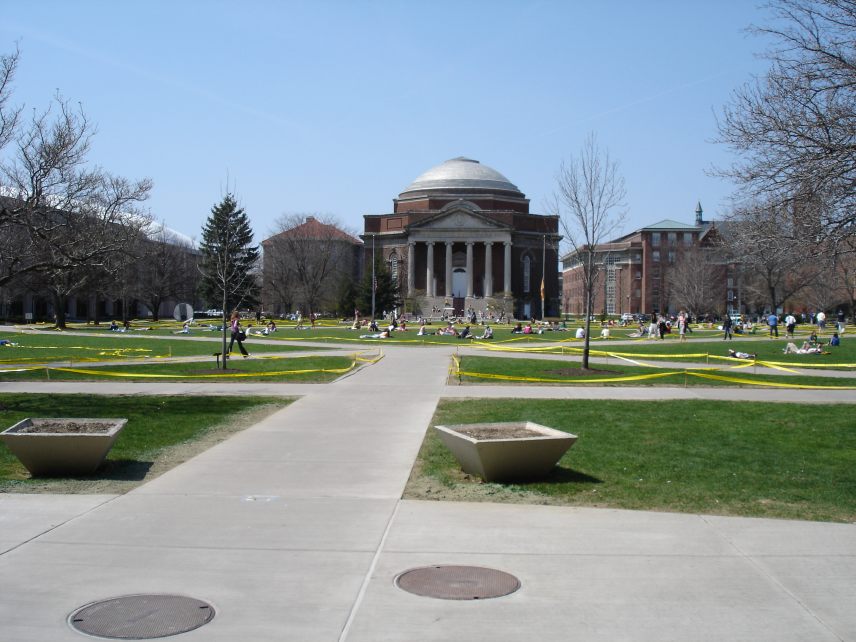 Photograph of Syracuse University - Comstock Tract Buildings