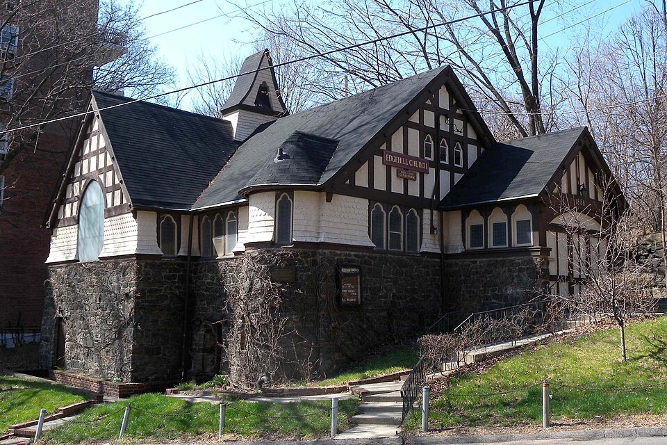 Photograph of Edgehill Church at Spuyten Duyvil