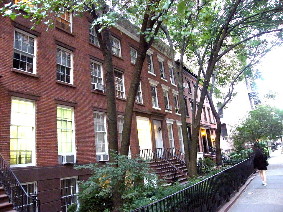 Photograph of Houses at 437-459 West 24th Street