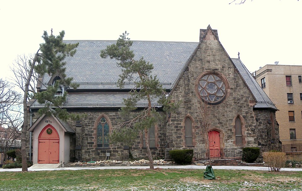 Photograph of St. James' Episcopal Church and Parish House