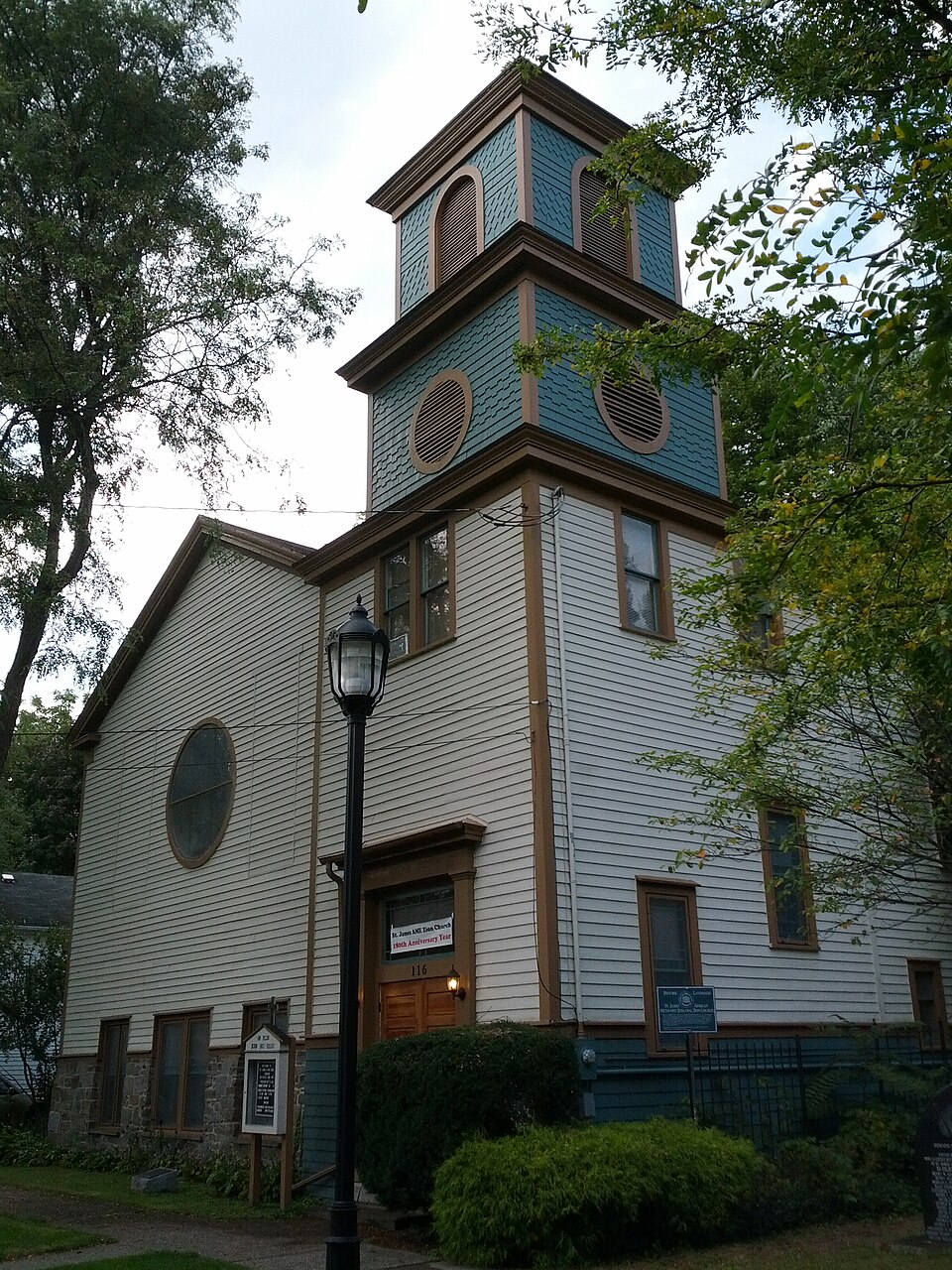 Photograph of St. James AME Zion Church