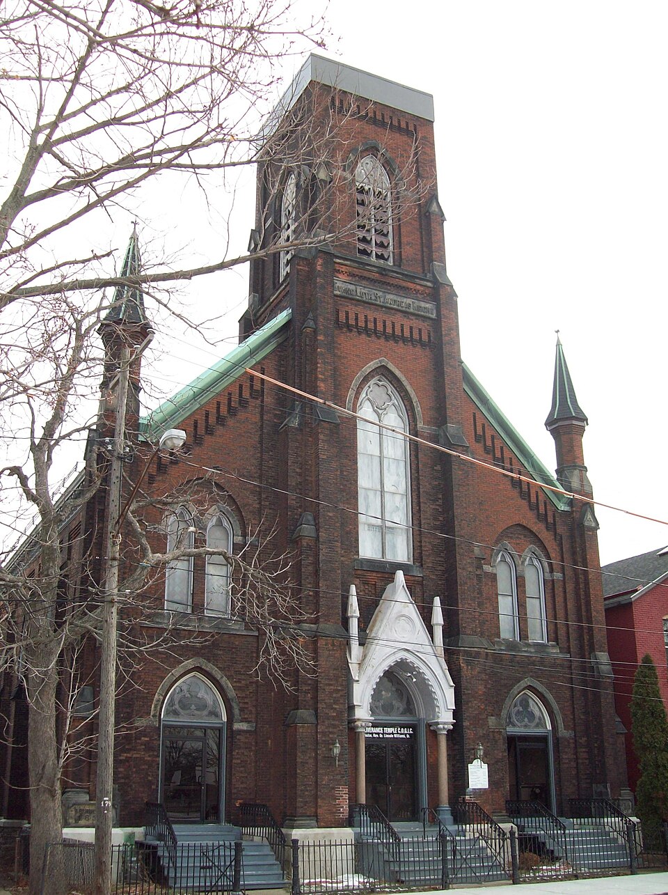Photograph of St. Andrew's Evangelical Lutheran Church Complex