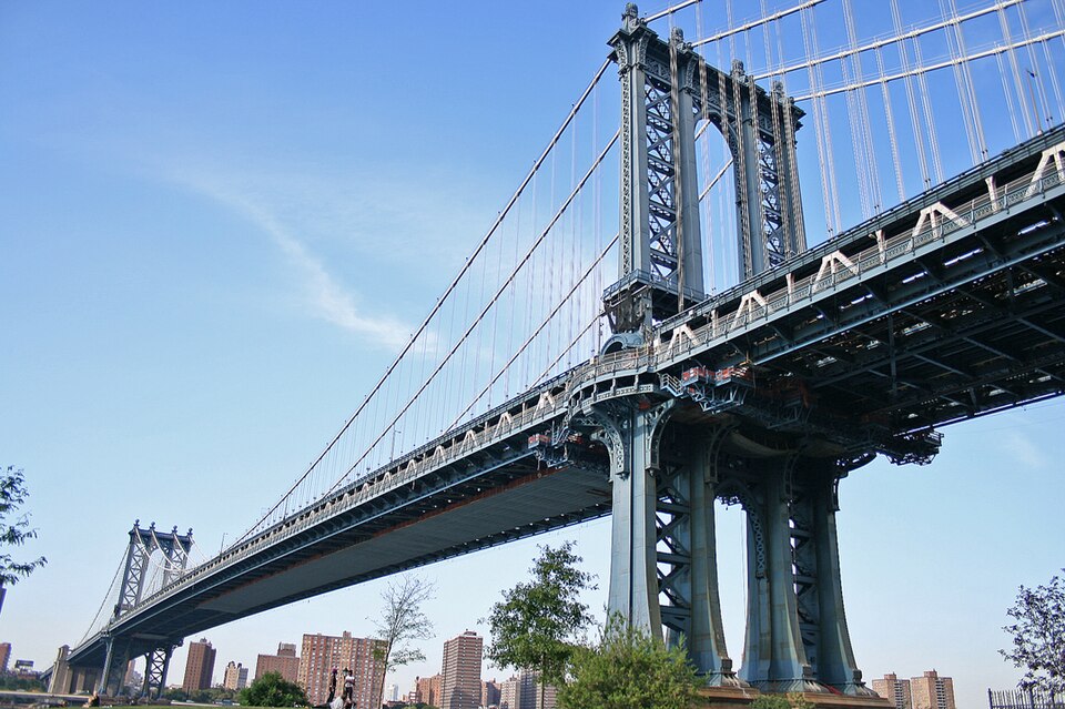 Photograph of Manhattan Bridge