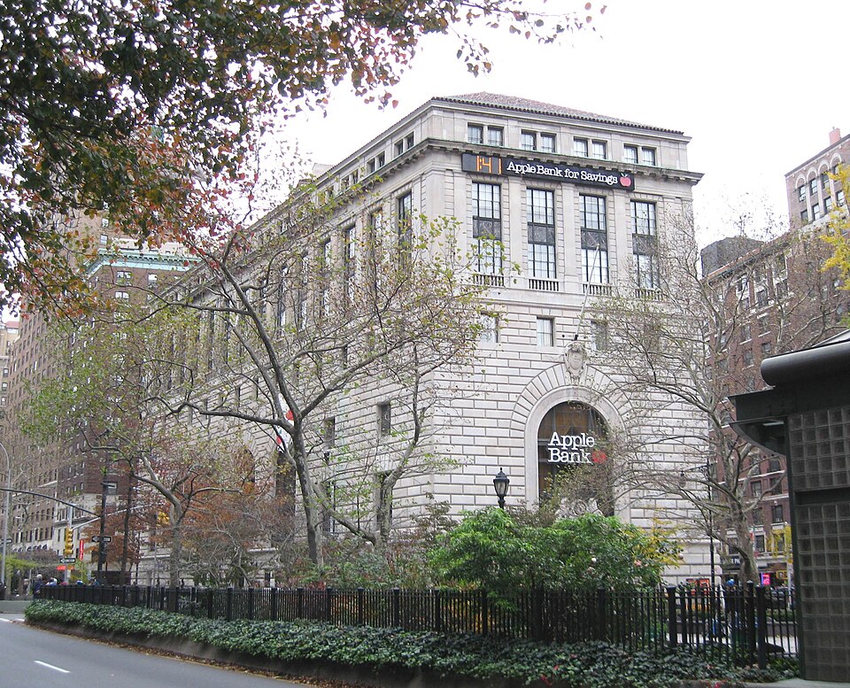 Photograph of Central Savings Bank Building