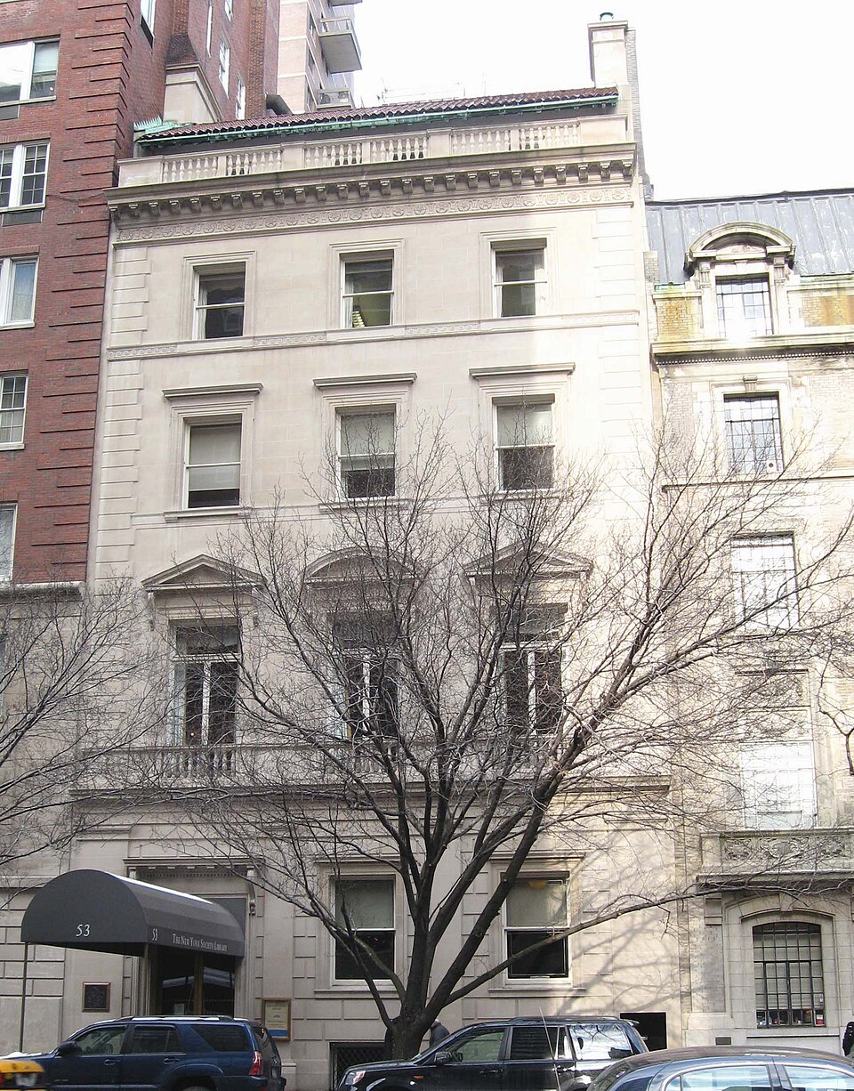Photograph of New York Society Library