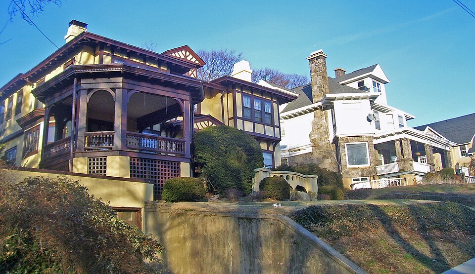 Photograph of Delavan Terrace Historic District