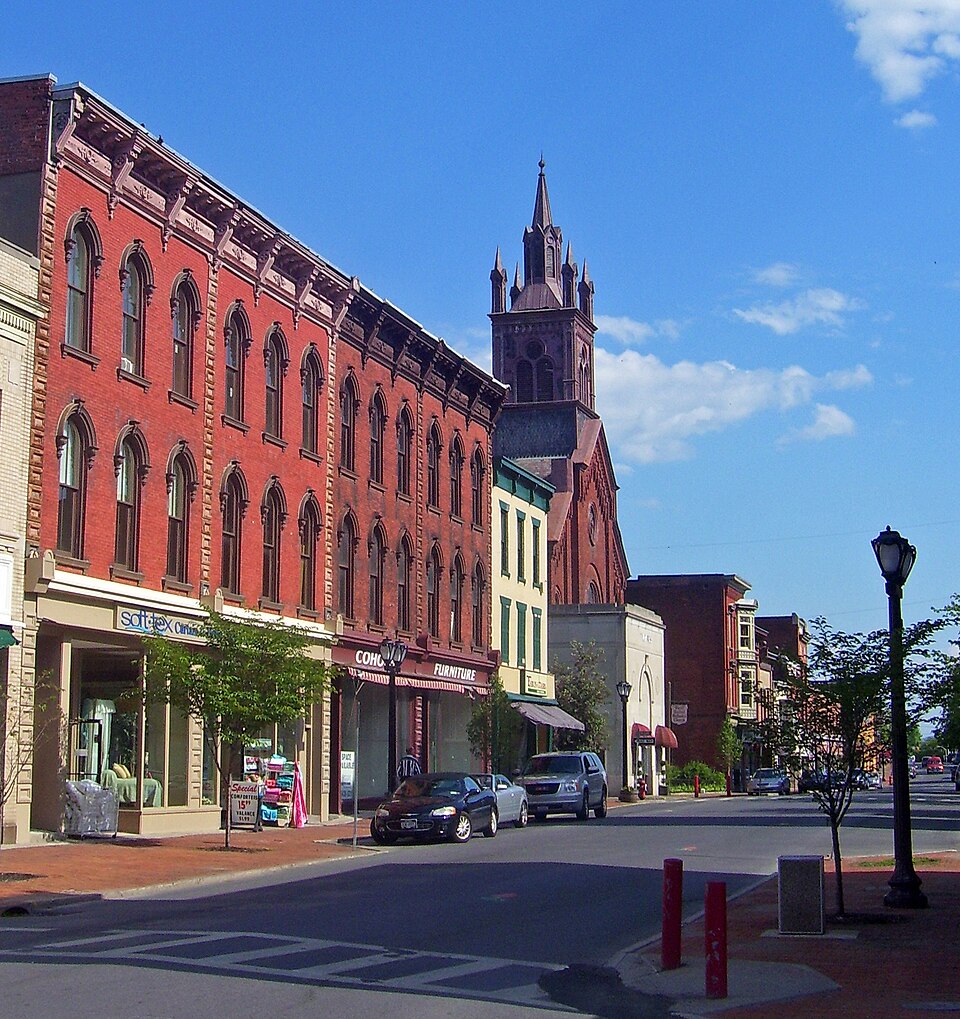 Photograph of Downtown Cohoes Historic District