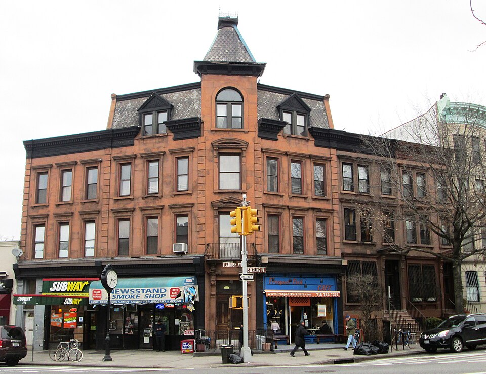 Photograph of Buildings at 375-379 Flatbush Avenue and 185-187 Sterling Place