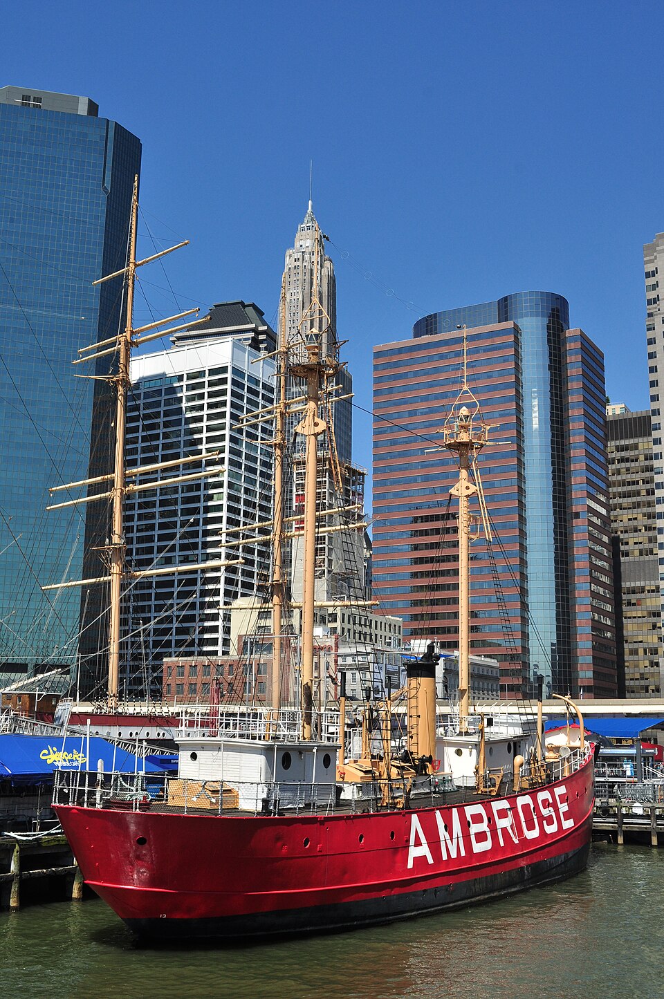 Photograph of United States lightship Ambrose (LV-87)