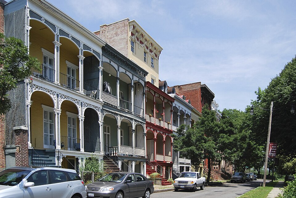 Photograph of Arbor Hill Historic District-Ten Broeck Triangle